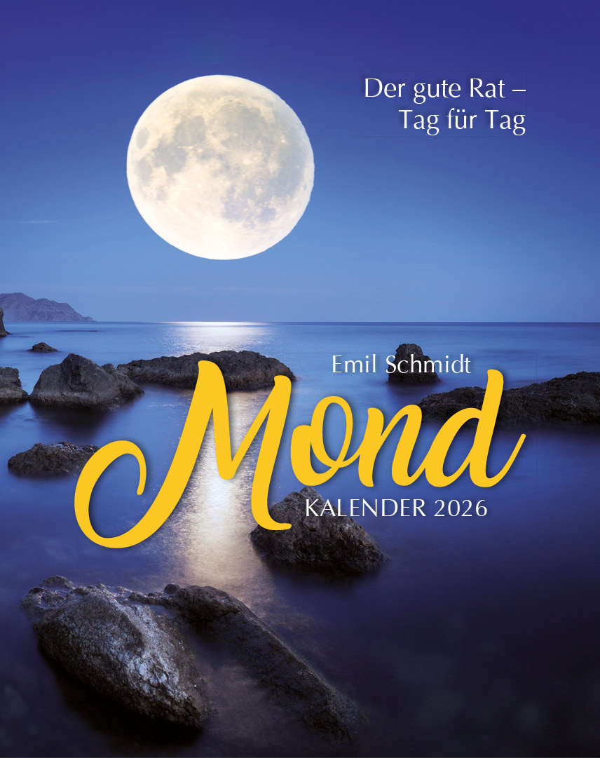 Abreisskalender Mond 2026 Emil Schmidt